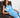 Pantalon SATIN light blue