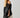 Blouse voile cap noir