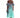 Jupe papillon aqua