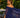 Robe STELLAR BLOOM bleu nuit