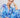 Robe FLOR AZUL