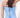 Bustier cropped bleu ciel