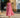 Robe Camelia rose