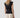 Blouse DRAPÉ BIJOU noir