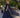 Robe STELLAR BLOOM bleu nuit