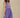 Dress CRYSTAL Dark lilas
