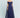 Robe STELLAR BLOOM bleu nuit