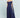 Robe STELLAR BLOOM bleu nuit