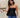 Bustier tailoring noir